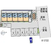 ★手数料０円★新潟市東区寺山３丁目 月極駐車場